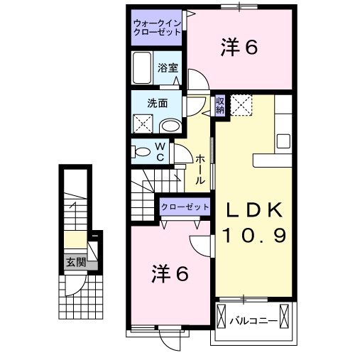 フィデール ハルの間取り
