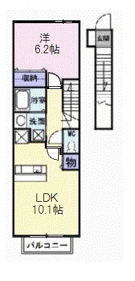 グリン アベニューAの間取り