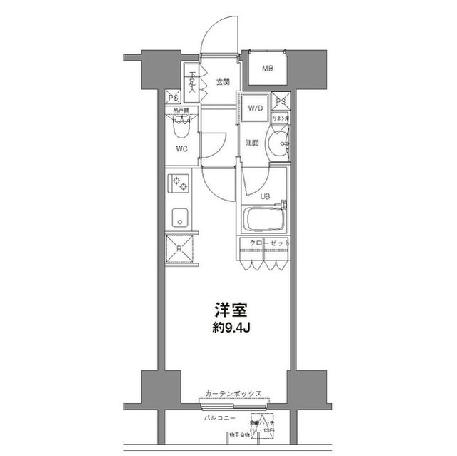 コンフォリア新宿御苑Ⅱの間取り