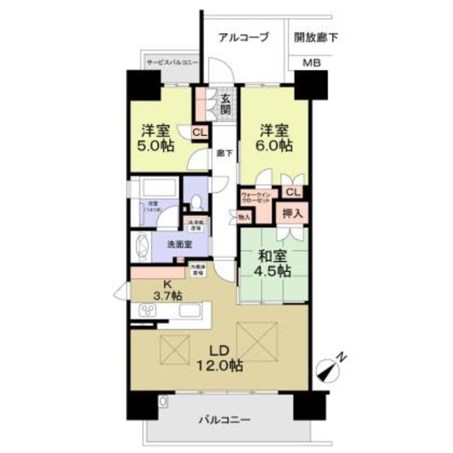 5/21 間取