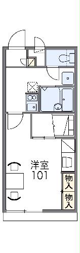 レオパレスNeo 深阪の間取り