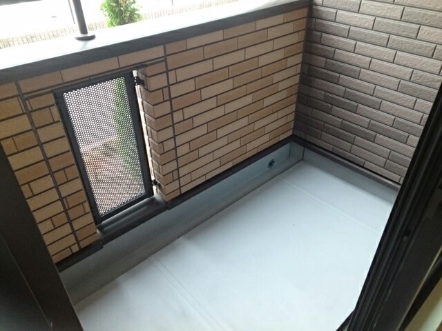 12/26 バルコニー