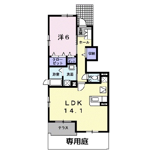 フラン・ラフレシールⅡの間取り