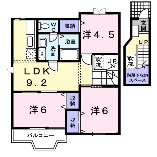 エルンテの間取り