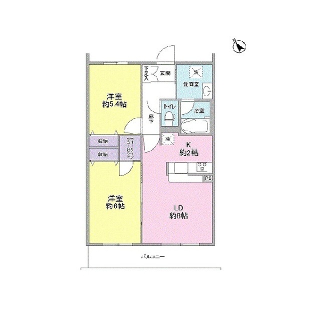サン・リヴァージュ岸和田の間取り