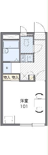 レオパレス新家の間取り