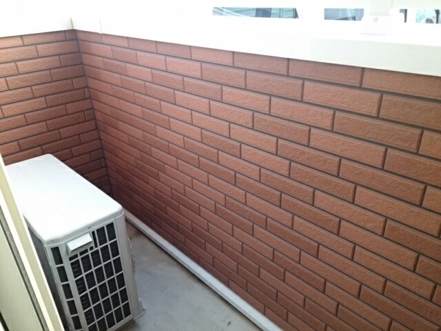 12/15 バルコニー