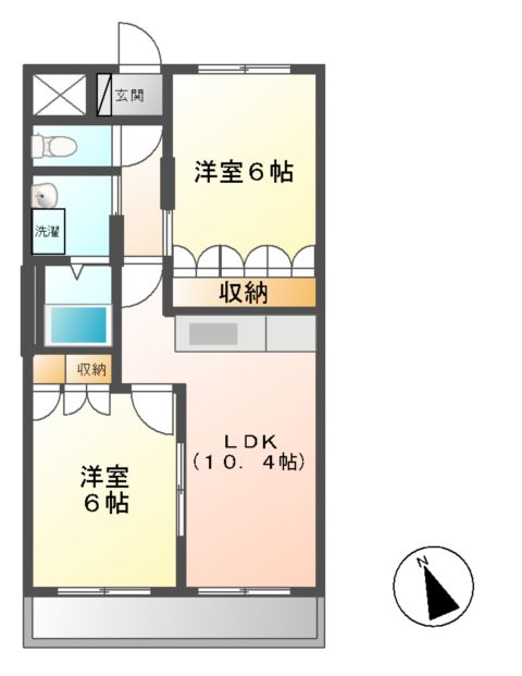 イースト ステージの間取り
