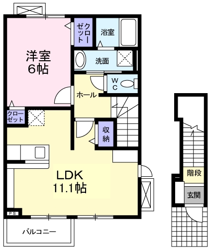 レジデンス 丸一の間取り