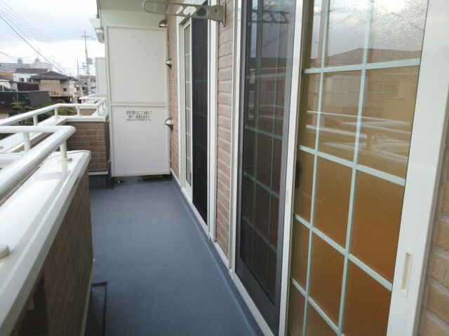 12/15 バルコニー