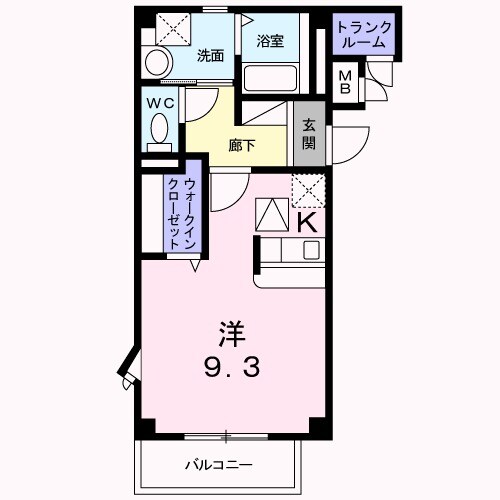 イーストワンの間取り