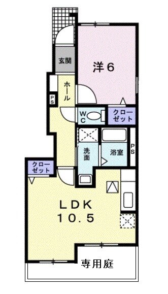 インテックスⅧ番館の間取り