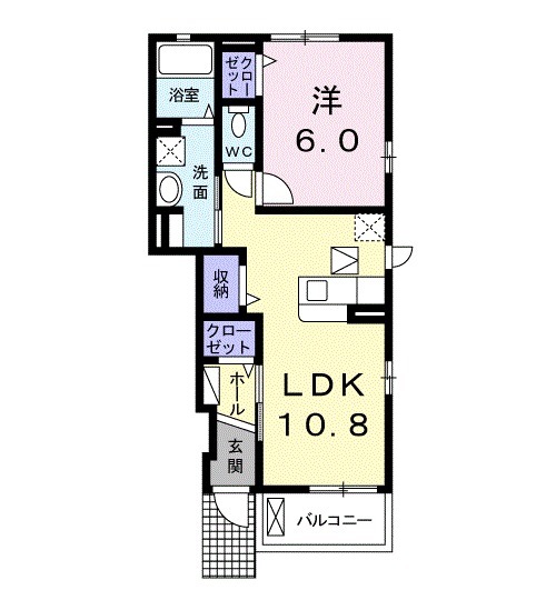 ブローテの間取り