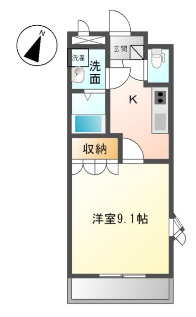 イル ウエストの間取り