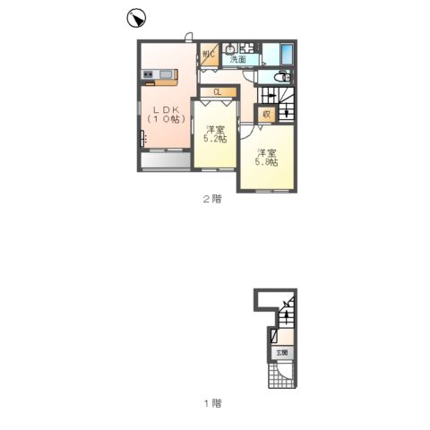 SKルミナーレの間取り