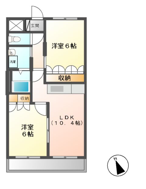 イースト ステージの間取り