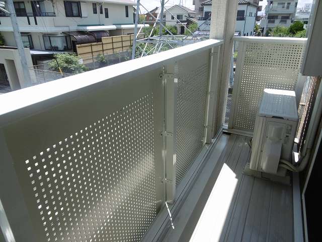 12/25 バルコニー