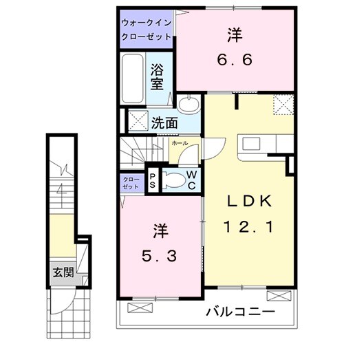 グレース メゾンの間取り