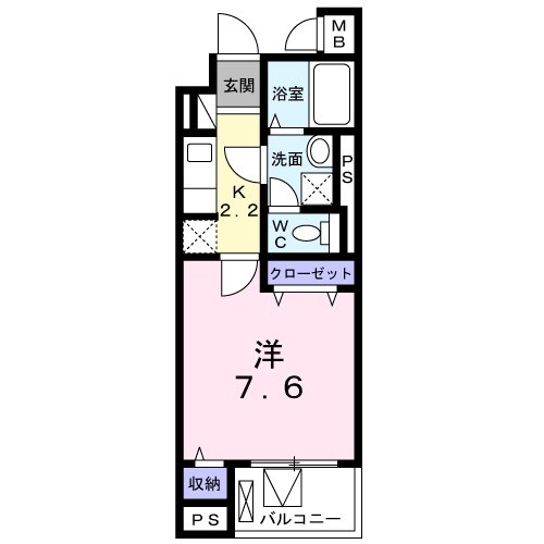 ル フィオーレの間取り