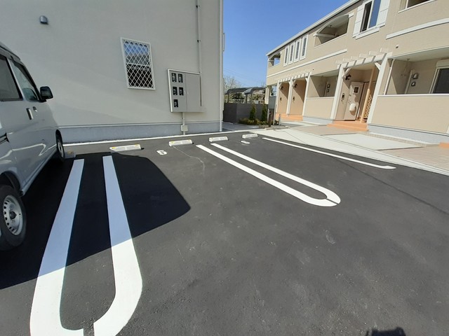 2/8 駐車場