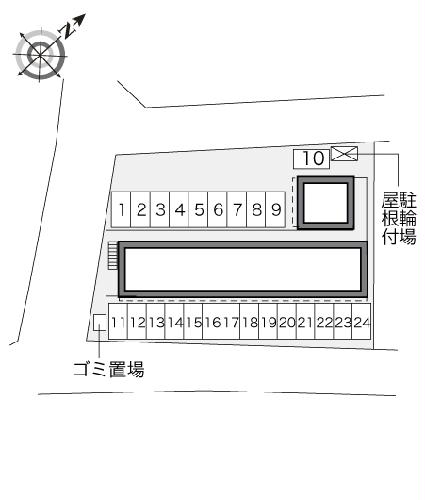 2/3 駐車場