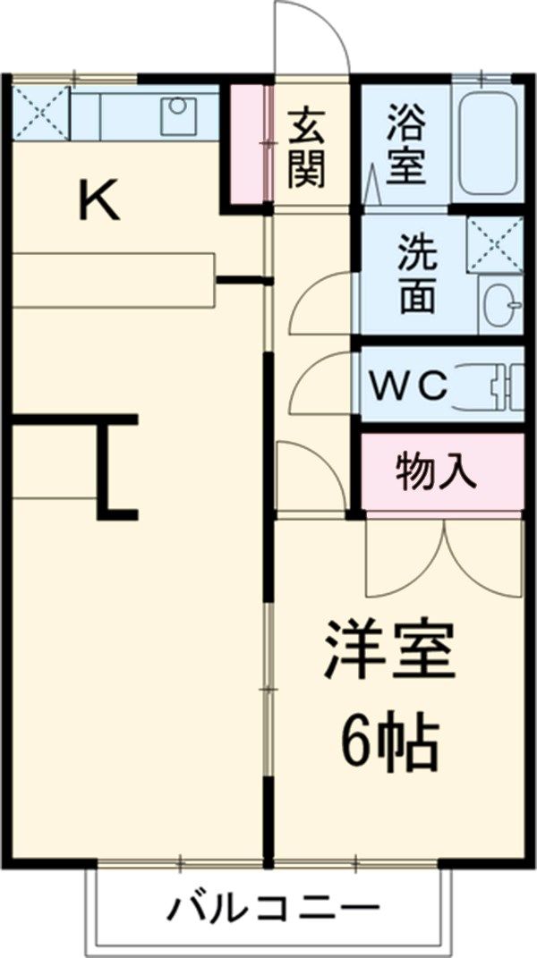 第3メゾンサンシャインの間取り