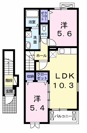 スピカの間取り