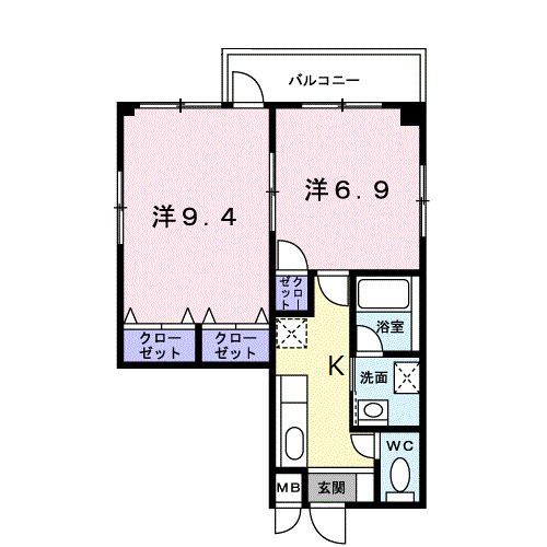 パレス マーメイドの間取り