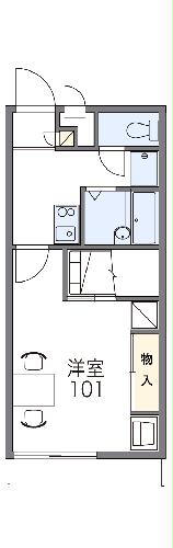 レオパレスかしまの間取り