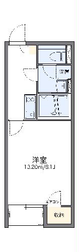レオネクストコンフォール百々の間取り