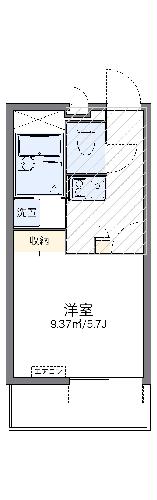 レオパレスオネスティⅢの間取り