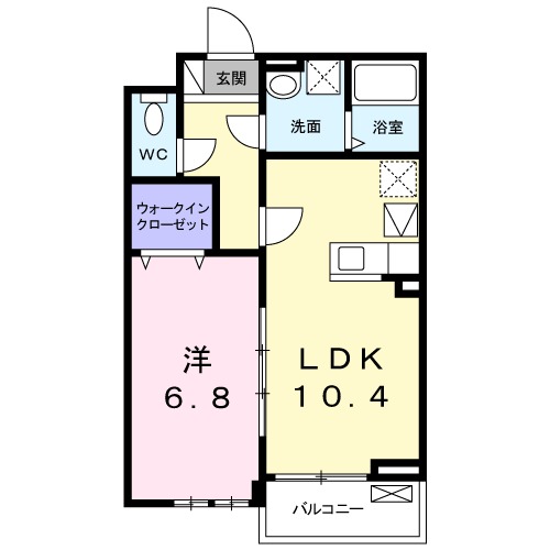 エスフォレストの間取り