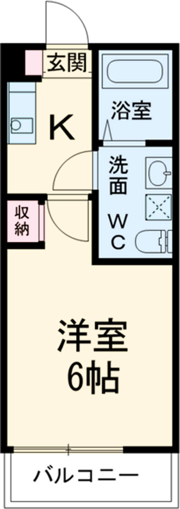 アバントアンパス川越の間取り