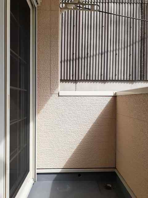 12/24 バルコニー