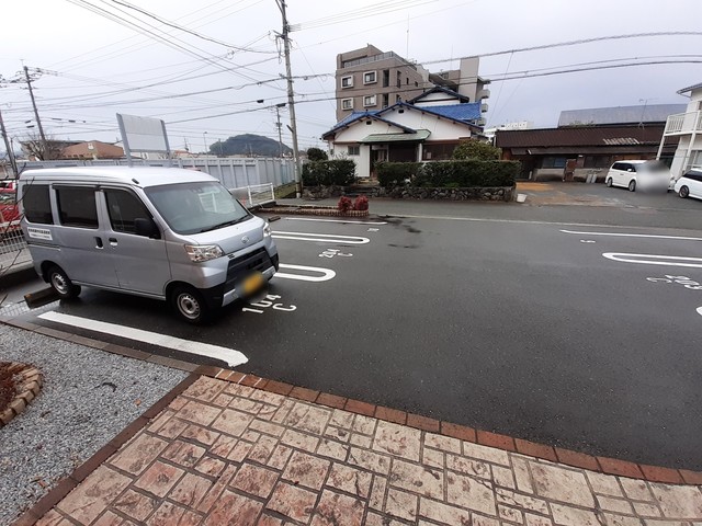 2/8 駐車場