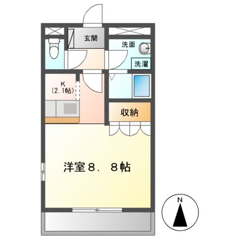 アペックス・ハイムの間取り