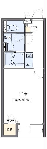 クレイノすずらんの間取り