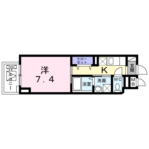 スリービーク湘南の間取り