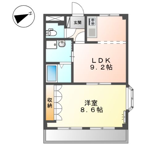 シャルル リュミエールの間取り
