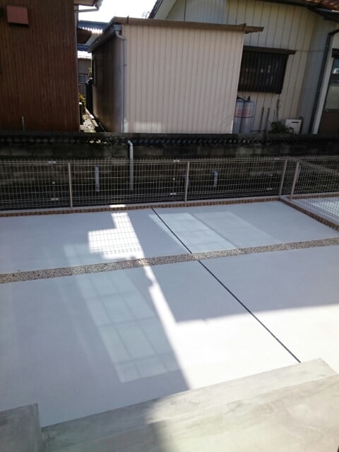 12/24 バルコニー