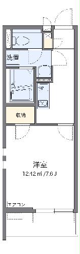 クレイノファミーユSの間取り