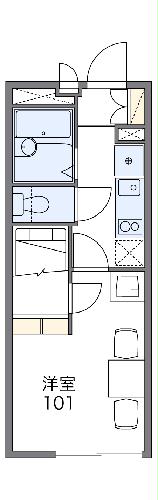 レオパレスSHIMIZU Tの間取り