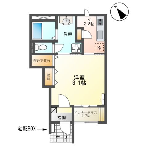 ポルトカーザ(Porto Casa)の間取り