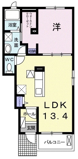 グレイスヴィラ大森Aの間取り