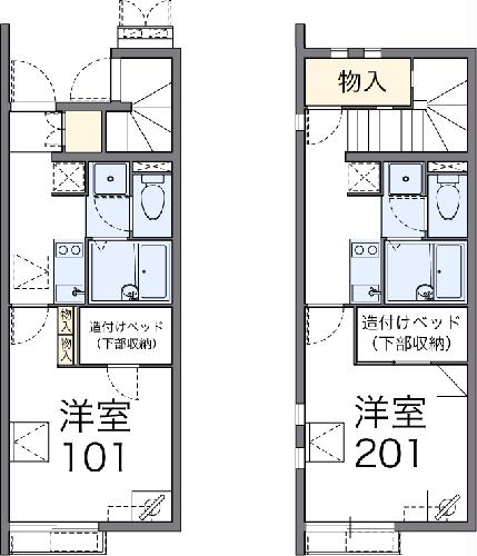 レオネクストレーベンの間取り