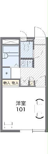 レオパレスMARTHAの間取り