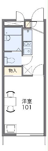 レオパレスEastGardenの間取り