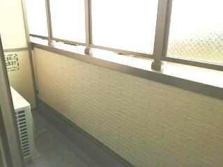 10/20 バルコニー