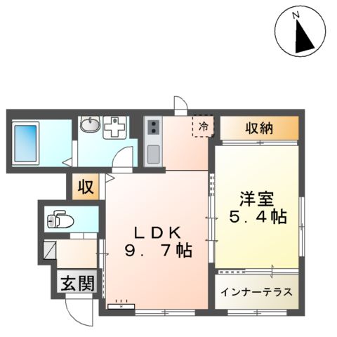 ラ・フルールの間取り