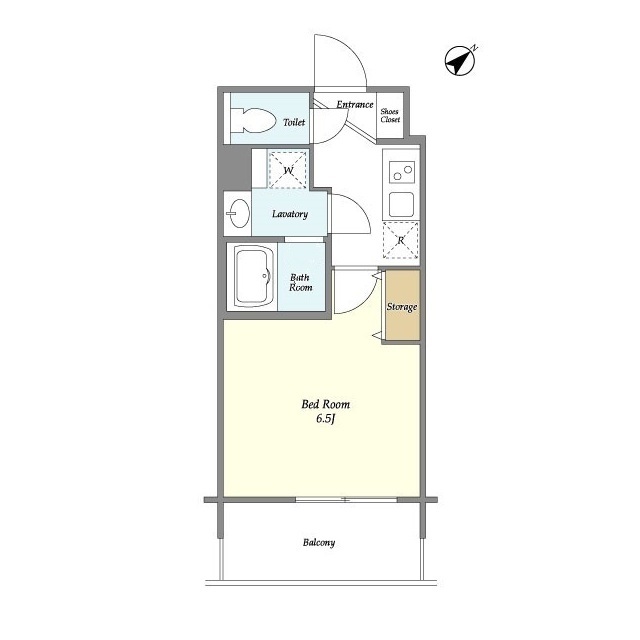 Crane Court Tsurumiの間取り
